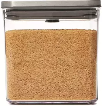 Банка для хранения OXO Good Grips, (1 шт.), SQUARE K- 2,6 л 16х17х16 см, цвет transparent