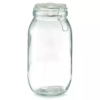 Банка для хранения Zeller с откидной крышкой, 2000 мл - 12,6x25,5; 19994 г, прозрачный
