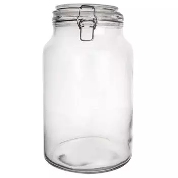 Банка для консервирования Orion, запатентованная стеклянная емкость 4,2 л, прозрачный