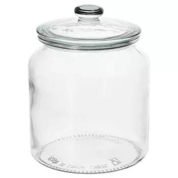 Банка с крышкой, прозрачное стекло, 1,9 л, VARDAGEN IKEA