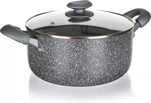 Банкетная прессованная форма для запекания, алюминий, серый гранит, 25 х 33 х 14 см Banquet