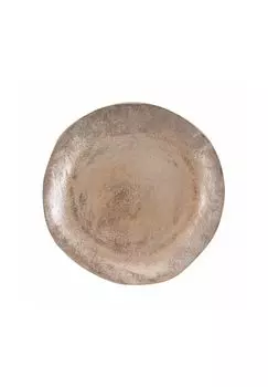 БАНКЕТНАЯ тарелка декоративная органика 32см Butlers, bronze