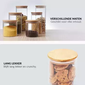 Банки Buxibo, прозрачный