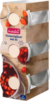 Банки для консервирования 440мл 3 шт. Profissimo