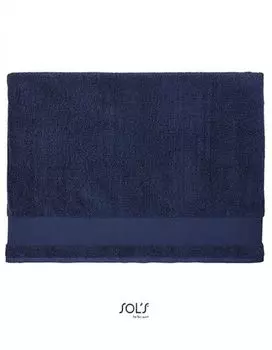 Банное полотенце Bath Sheet Peninsula 100, 100 x 150 см - Цвет: Чистый серый - Размер: 100 x 150 см SOLS, синий