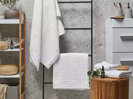 Банное полотенце Beliani, белый