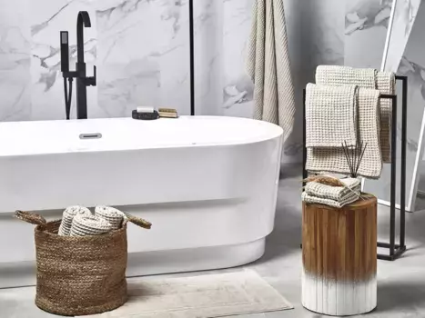 Банное полотенце Beliani, бежевый