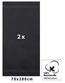 Банное полотенце Betzshop, темно-серый