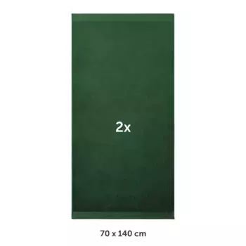 Банное полотенце Blumtal, темно-зеленый