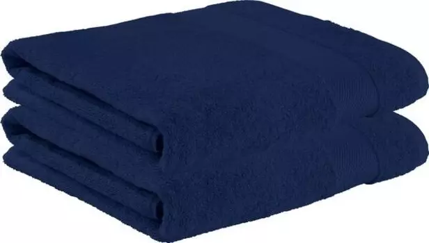 Банное полотенце Erwin Mller 2er-Pack 160308, 100x1x150 см, темно-синий