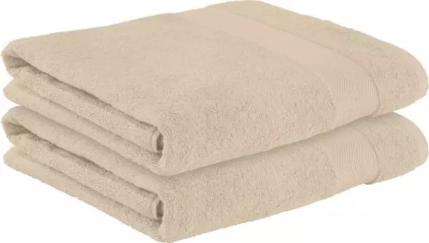 Банное полотенце Erwin Mller 2er-Pack 160308, 100x1x150 см цвет cappuccino