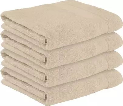 Банное полотенце Erwin Mller 4er-Pack 162065, 100x1x150 см цвет cappuccino