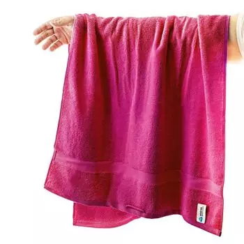 Банное полотенце ETREA 100x150см [100% ХЛОПОК] - Carli Pink - махровые банные полотенца мягкие и впитывающие - полотенца для рук большие 100x150см - текстиль для ванной - банное полотенце - качество 500 г/м Etrea Himmlische Qualitt, розовый