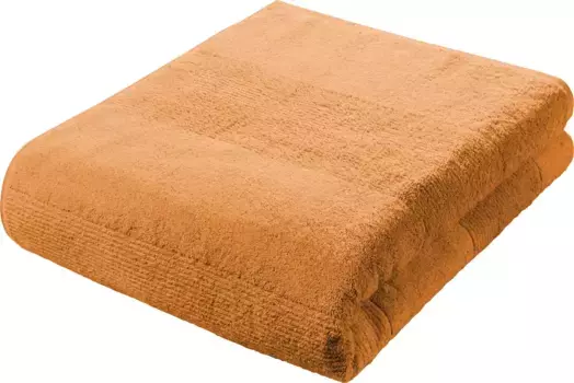 Банное полотенце fleuresse "2828", (1 шт.), полотенца для душа, полотенца для рук, махровая ткань, 100% хлопок 90х200 см (1 шт.), цвет rot-orange