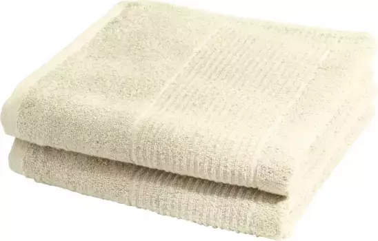 Банное полотенце fleuresse "2828", (1 шт.), полотенца для душа, полотенца для рук, махровая ткань, 100% хлопок 90х200 см (1 шт.), цвет creme-natur