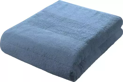 Банное полотенце fleuresse "2828", (1 шт.), полотенца для душа, полотенца для рук, махровая ткань, 100% хлопок 90х200 см (1 шт.), индиго/синий