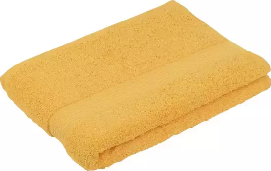 Банное полотенце Gzze "New York", (1 шт.), современные однотонные цвета, структурированная кайма, 100 % хлопок, в 2 размерах 70х140 см (1 шт.), цвет gelb