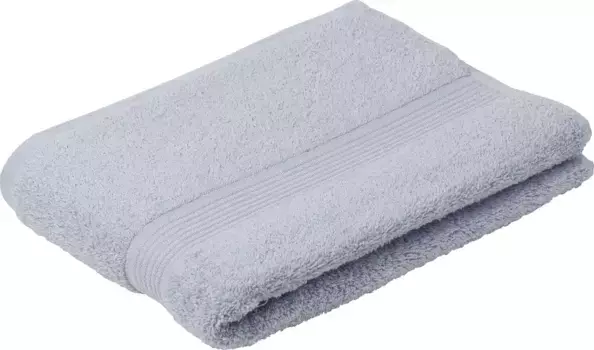 Банное полотенце Gzze "New York", (1 шт.), современные однотонные цвета, структурированная кайма, 100 % хлопок, в 2 размерах 70х140 см (1 шт.), цвет silberfarben