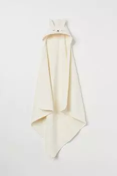 Банное полотенце H&M Home Hooded Rabbit, белый