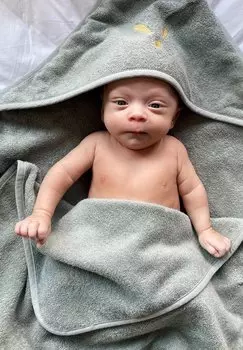 Банное полотенце HOODED Piapimo, цвет grey