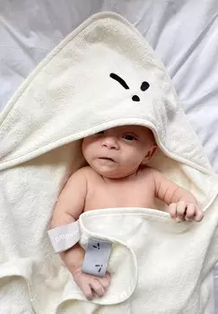Банное полотенце HOODED Piapimo, цвет white