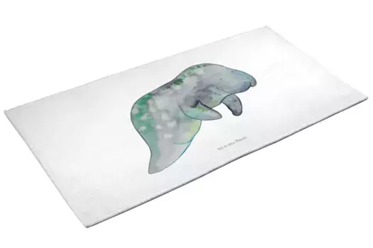 Банное полотенце Mr. & Mrs. Panda, белый