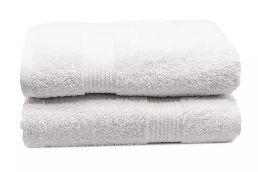 Банное полотенце набор из 2 шт Zollner, белый