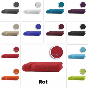 Банное полотенце One-Home, красный