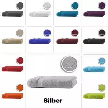 Банное полотенце One-Home, серебряный