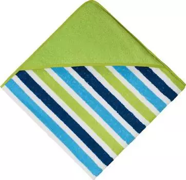 Банное полотенце с капюшоном 116592 Erwin Mller, зеленый