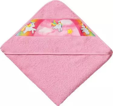 Банное полотенце с капюшоном 164978 Erwin Mller, розовый