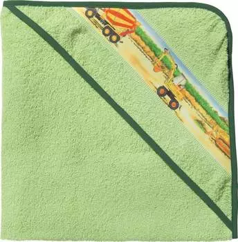 Банное полотенце с капюшоном 51294 Erwin Mller, зеленый