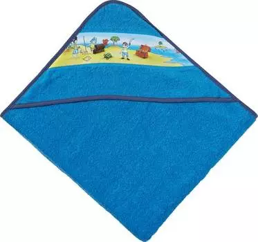 Банное полотенце с капюшоном 64432 Erwin Mller, синий