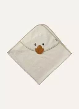 Банное полотенце с капюшоном и мотивом edda Sterntaler, бежевый