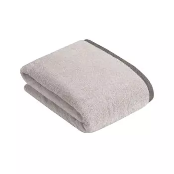 Банное полотенце серое Vossen, серый