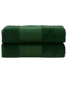 Банное полотенце Sleepling Darling люкс из органического хлопка, серия Marseille, 770 гр/м, 100 х 150 см, kotex, впитывающее, быстросохнущее, зеленое. A & R, зеленый