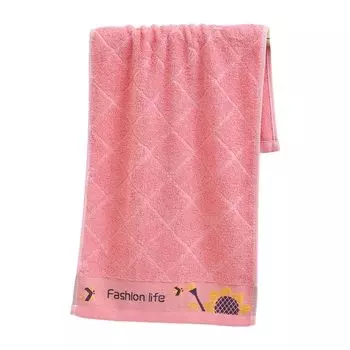 Банное полотенце, ультрамягкое, сильное водопоглощение, пушистая текстура, семейное полотенце из чистого хлопка для дома, случайный цвет B Stuttg, мультиколор
