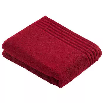 Банное полотенце Vossen, темно-красный
