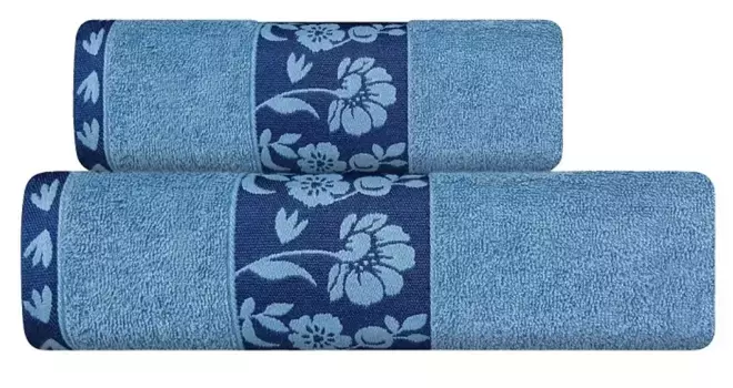 Банное полотенце Zaratex, синий