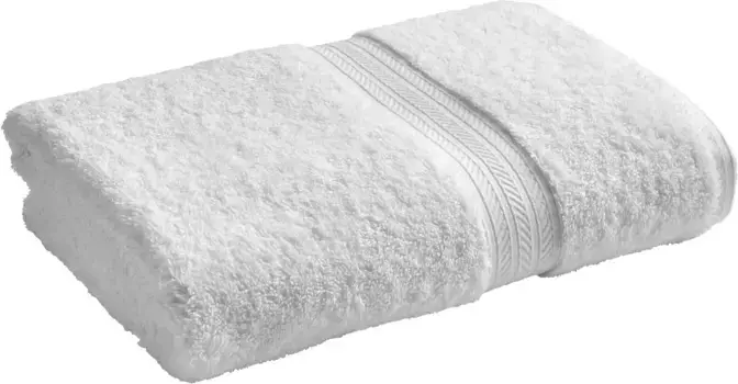 Банные полотенца Christy "Ренессанс", (2 шт.), полотенце премиум класса люкс, 675 г/м, 76x142см, набор из 2 шт 76х142 см (2 шт.), белый