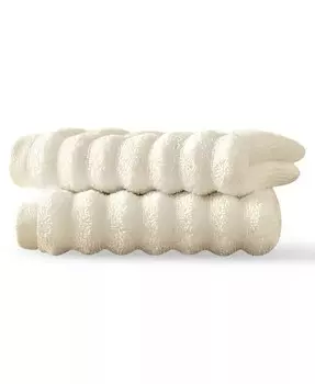 Банные полотенца Mason из 100% хлопка с низкой круткой Blue Loom, слоновая кость