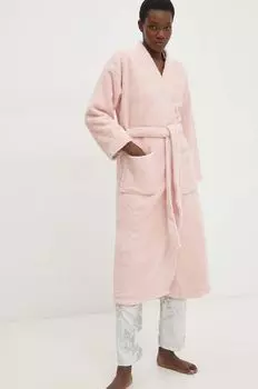 Банный халат Answear Lab, розовый