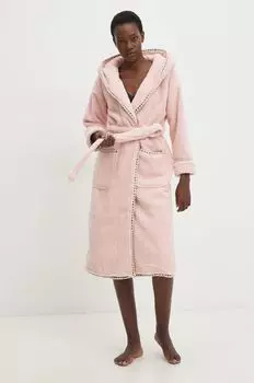 Банный халат Answear Lab, розовый