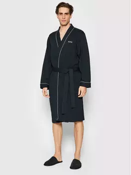 Банный халат Boss, черный