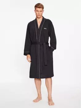 Банный халат Boss, черный