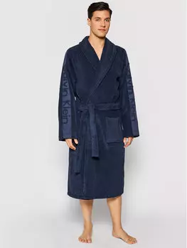 Банный халат Calvin Klein, синий
