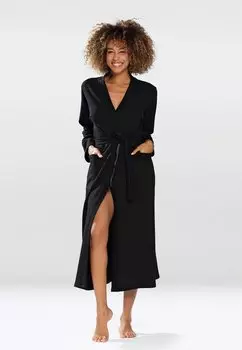 Банный халат DKaren, черный