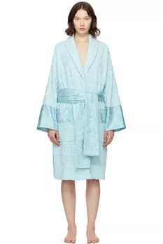 Банный халат I heart baroque Versace, синий