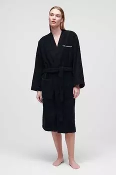 Банный халат Karl Lagerfeld, черный