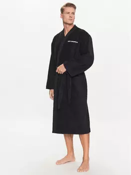 Банный халат Karl Lagerfeld, черный